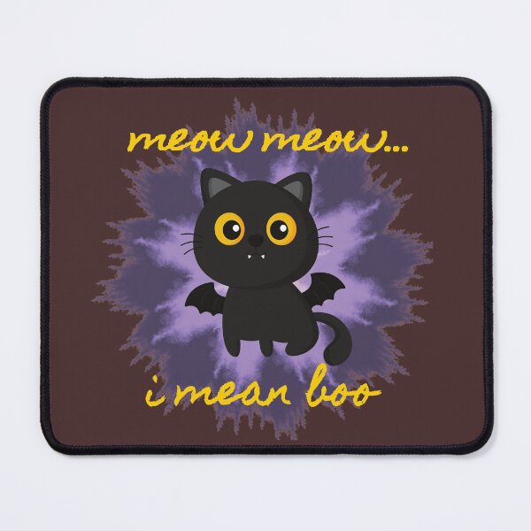 Item preview, Meow I Mean Boo Tie Dye Halloween Bleached designed and sold by Schka.