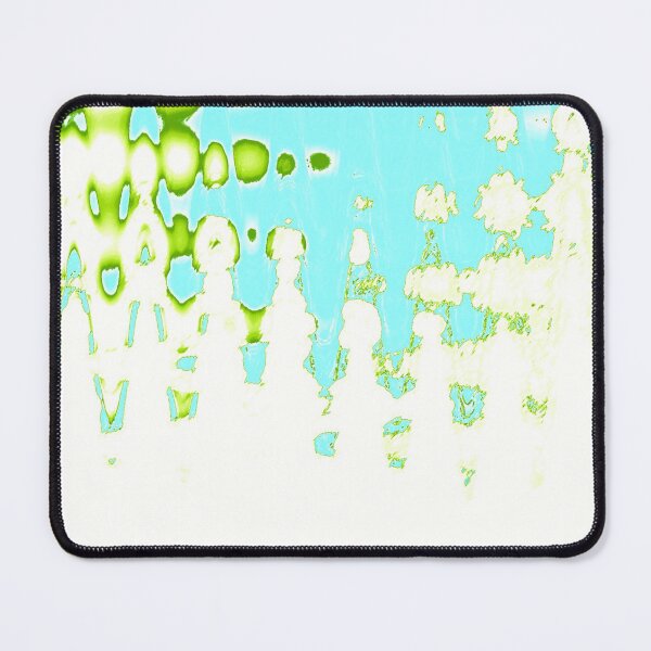 Lo-Fi Groovers Light Blue & Green Mouse Pad