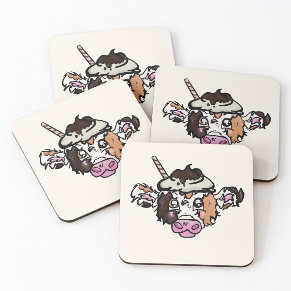 Item preview, Peanut Butter Chocolate Milkshake Cow designed and sold by BioLushGraphics.