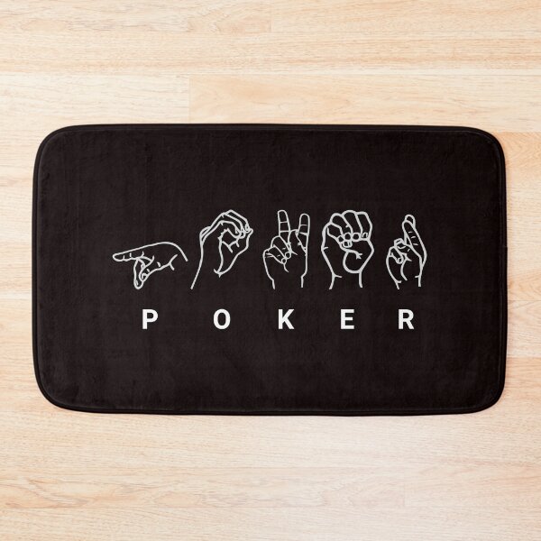 Item preview, Deaf Poker designed and sold by PokerDay.