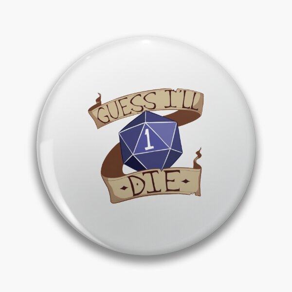 Artikelvorschau, Ich schätze, ich werde sterben| Perfektes Geschenk|ttrpg entworfen und verkauft von kathbiny.
