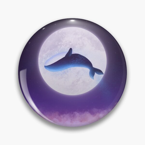 Item preview, Lonely Whale & Moon designed and sold by ethelion.