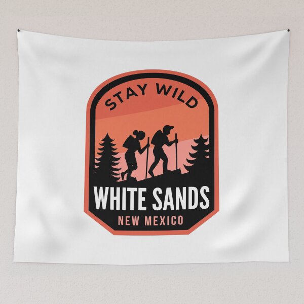 Item preview, White Sands New Mexico Hiking in Nature designed and sold by HalpinDesign.