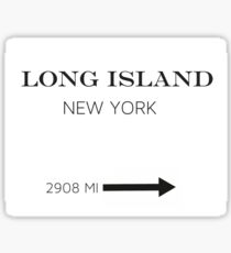 PRADA MARFA - LONG ISLAND Sticker