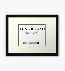 PRADA MARFA - LONG ISLAND Framed Print