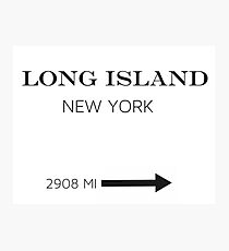 PRADA MARFA - LONG ISLAND Photographic Print