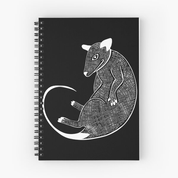 Item preview, White Line Art Opossum designed and sold by Tori Thomas.