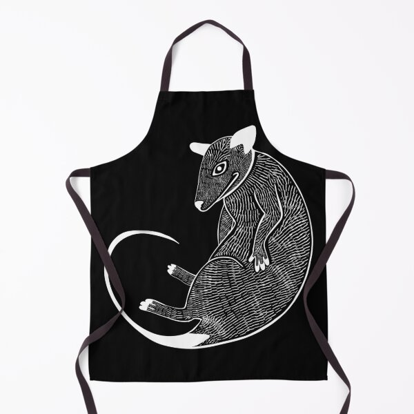 Item preview, White Line Art Opossum designed and sold by Tori Thomas.