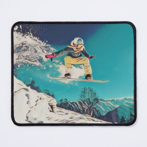 Item preview, Snowboarder doing a Jump designed and sold by AJDrinko.