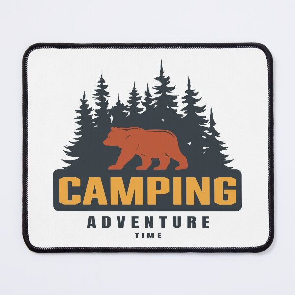 Item preview, Camping Adventure Time designed and sold by Vector Scout Lab.