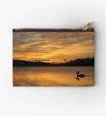 Sunrise over Narrabeen Lake + Pelican Studio Pouch