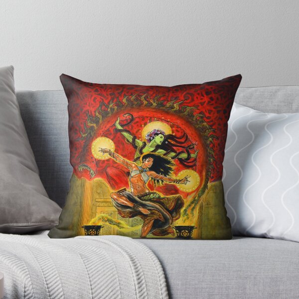 Red Book of Magic Cover by Mark Smylie Throw Pillow