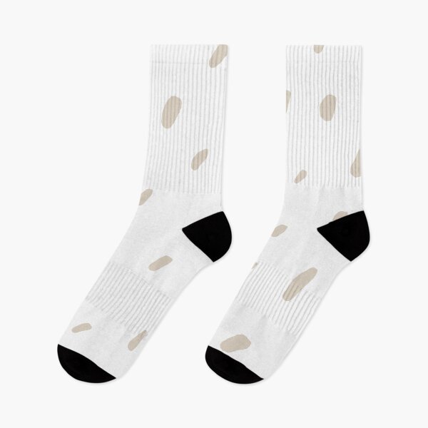Item preview, Beige and White Blot Spots - Polka Dot Pattern Pairs Sherwin Williams 2022 Popular Color Natural Linen SW 9109 designed and sold by ColorOfTheYears.