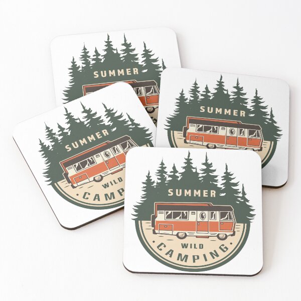 Item preview, Summer Wild Camping Adventure designed and sold by Vector Scout Lab.