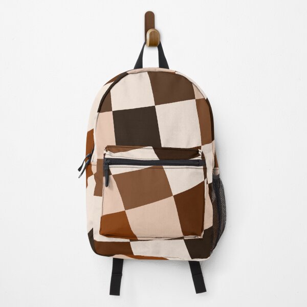 Item preview, Brown Checkered Wavy Pattern designed and sold by likebakerdo.