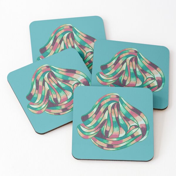 Item preview, flowing blended lines bright colors abstract expressionist designed and sold by DKVanOss.
