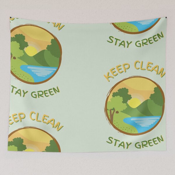 Item preview, Stay Green designed and sold by TURQUOISESWAG.