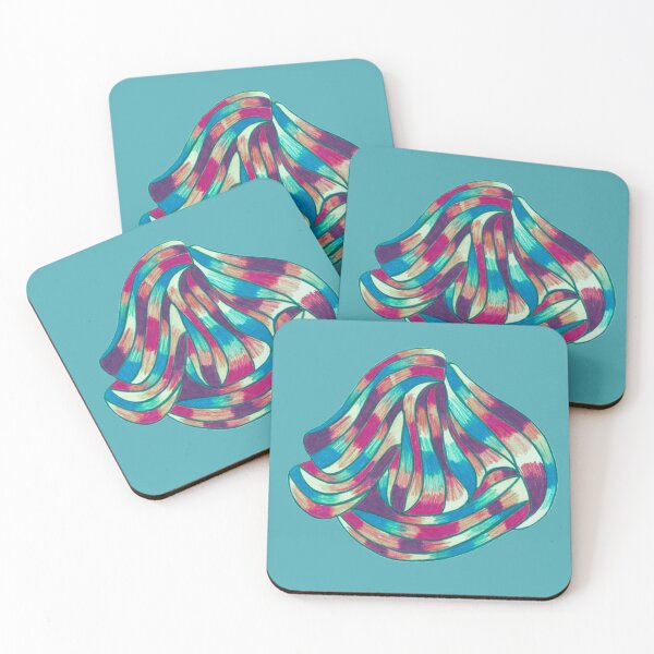 Item preview, flowing blended lines bright colors abstract expressionist designed and sold by DKVanOss.