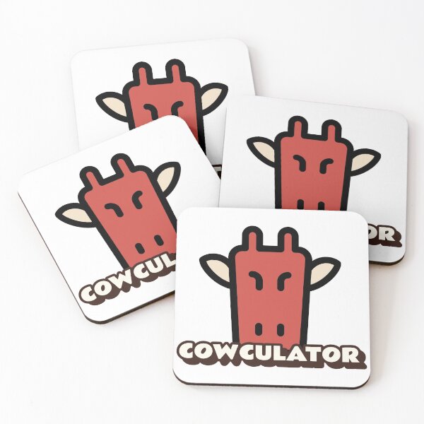 Item preview, Cowculator cow T-shirt. cow pun shirt, calculator shirt T-Shirt designed and sold by dearlydesigns.