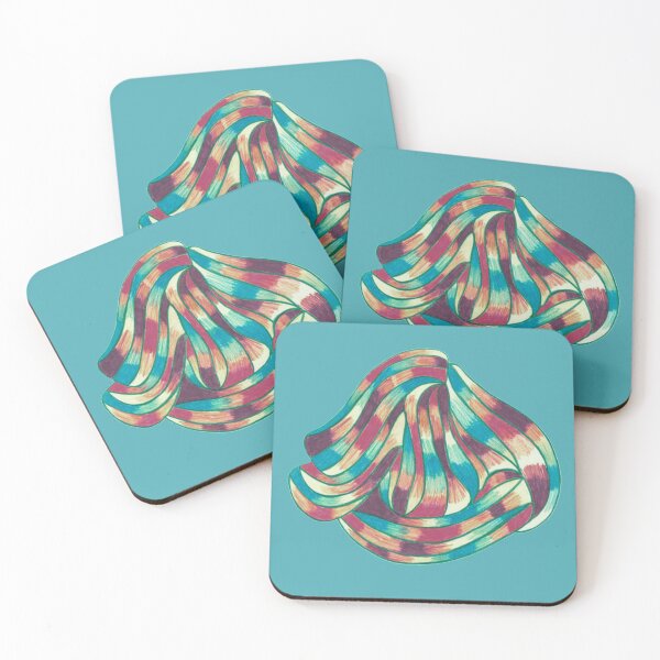 Item preview, flowing blended lines bright colors abstract expressionist designed and sold by DKVanOss.
