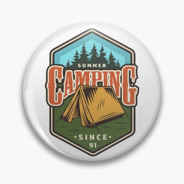 Item preview, Summer Camping Adventure designed and sold by Vector Scout Lab.