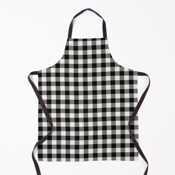 Aperçu de l'œuvre Off White and Black Buffalo Plaid Pattern Pairs Sherwin Williams 2022 Popular Color High Reflective White SW 7757 créée et vendue par ColorOfTheYears.