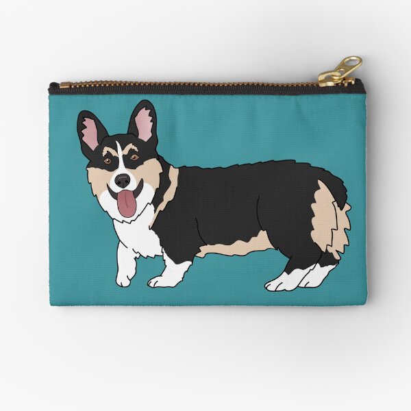 NWT Back To School Pencil Case With Welsh Corgi Dog Puppy!! 
