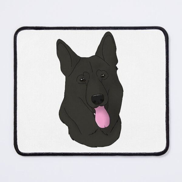 Item preview, German Shepherd Dog - Black designed and sold by Cynthiaetal.