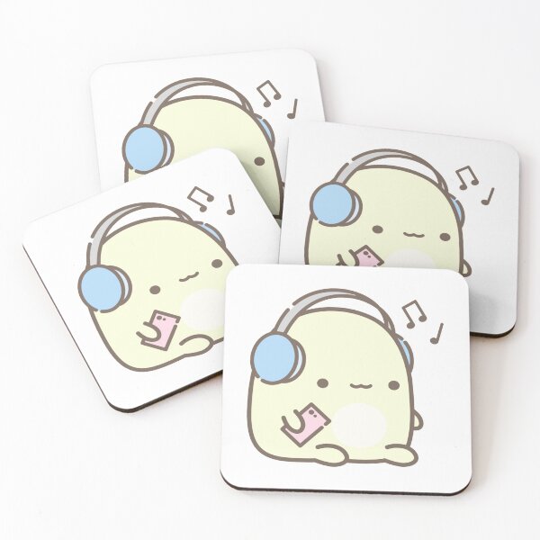 Item preview, Bops de auriculares Little Blobs designed and sold by RonWelche.