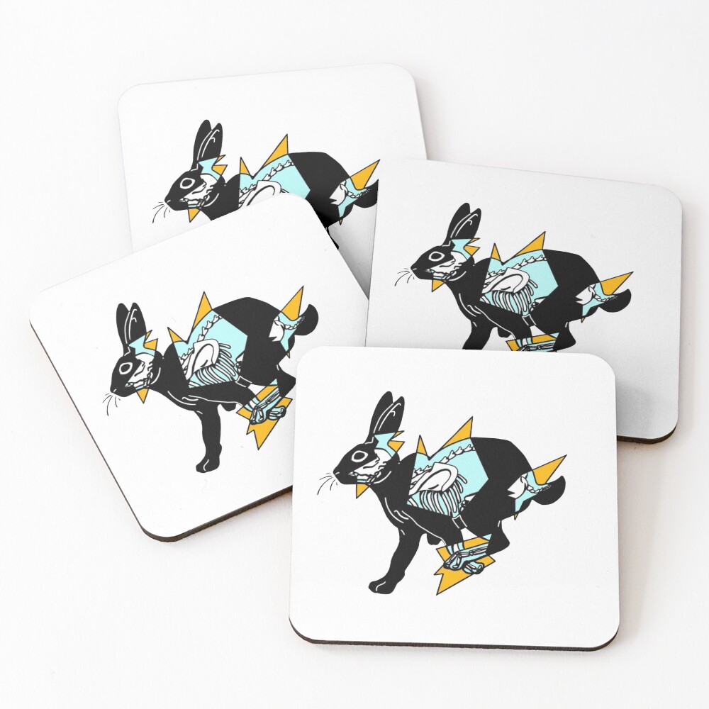 Item preview, Coasters (Set of 4) designed and sold by SkellatonSketch.