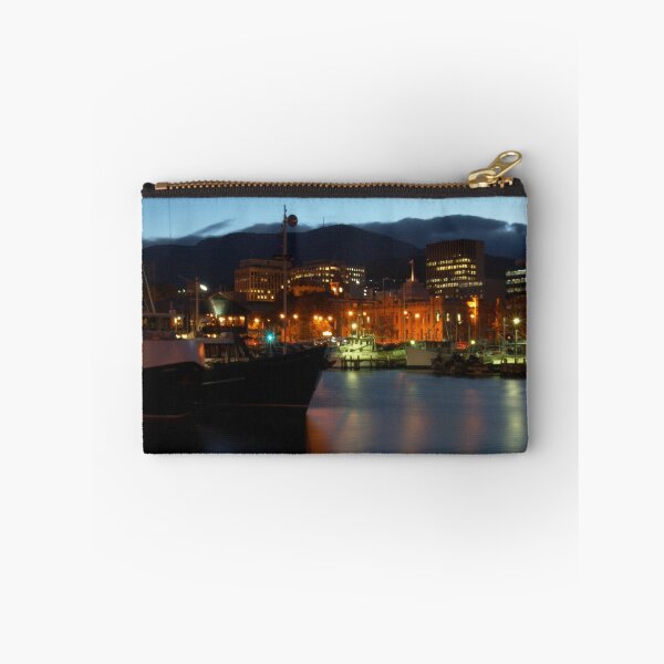 Item preview, Night falling over Hobart designed and sold by CezB.
