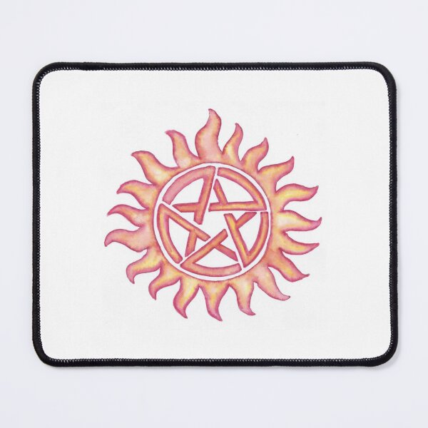 Item preview, Supernatural Anti Possession Symbol Red/Orange designed and sold by FanartAft.