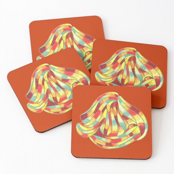 Item preview, flowing blended lines bright colors abstract expressionist designed and sold by DKVanOss.