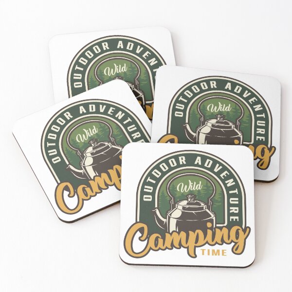 Item preview, Outdoor Adventure Wild Camping Time designed and sold by Vector Scout Lab.
