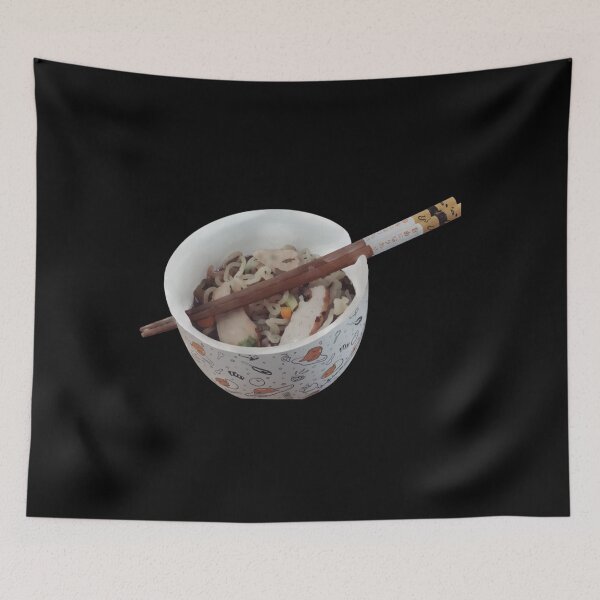 Item preview, Cuenco de ramen con palillos designed and sold by RonWelche.