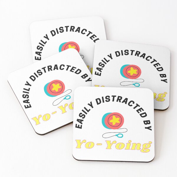 Item preview, Easily Distracted By Yo-Yoing Funny T-shirt men gift women gift designed and sold by InnovantDesigns.