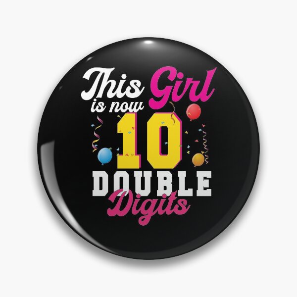 Item preview, This Girl Is Now 10 double digits  designed and sold by plussorn.