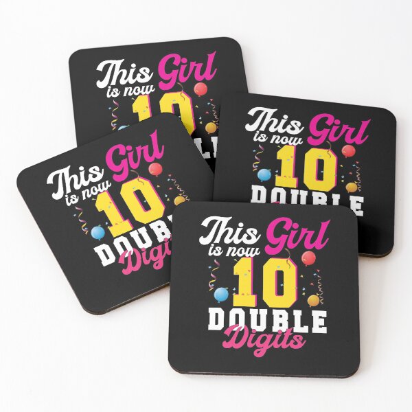 Item preview, This Girl Is Now 10 double digits  designed and sold by plussorn.