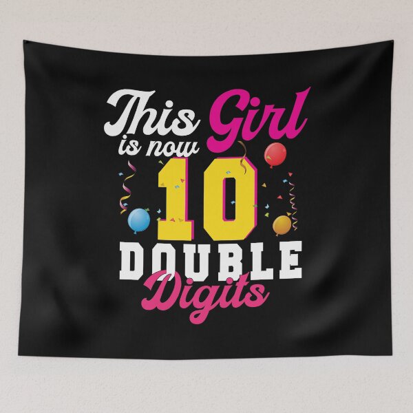 Item preview, This Girl Is Now 10 double digits  designed and sold by plussorn.