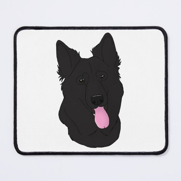 Item preview, German Shepherd Dog Longhair - Black designed and sold by Cynthiaetal.