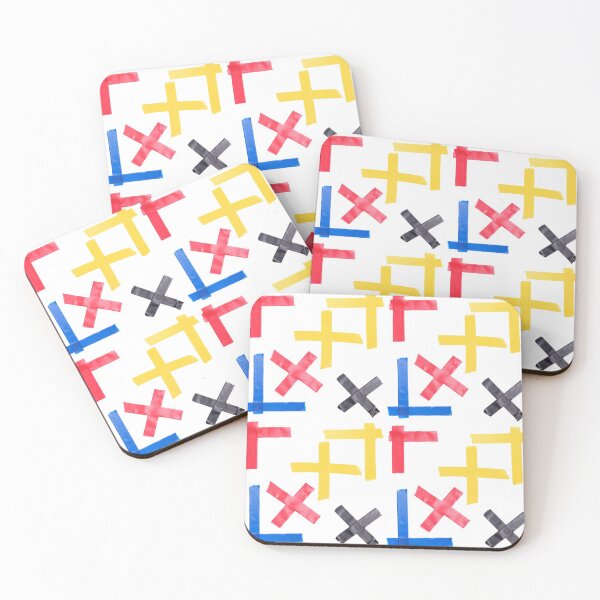 Item preview, Colorful duct tape pattern- when an electrician gets bored designed and sold by EngineersArt.
