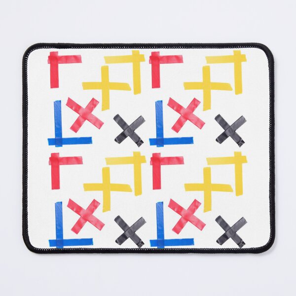 Item preview, Colorful duct tape pattern- when an electrician gets bored designed and sold by EngineersArt.