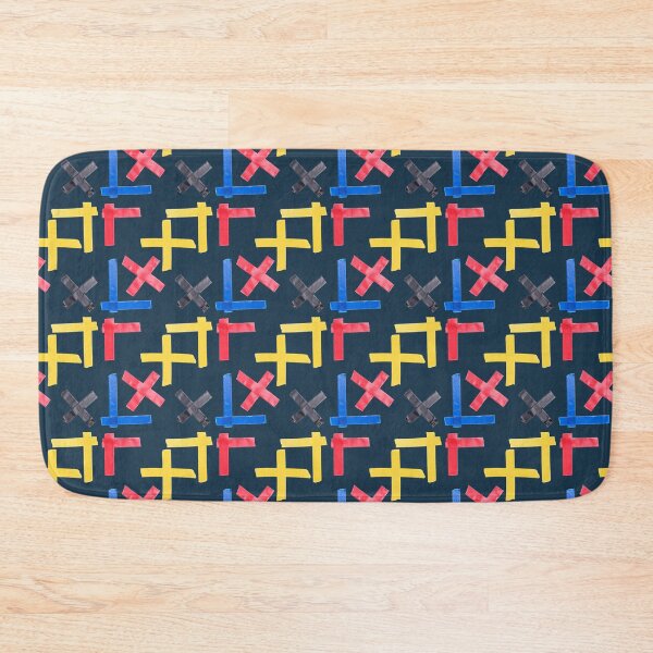 Item preview, Colorful duct tape pattern- when an electrician gets bored designed and sold by EngineersArt.
