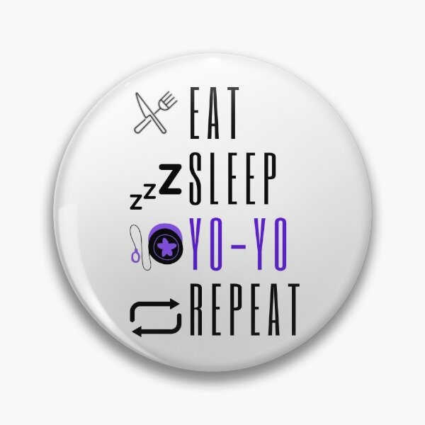 Item preview, Eat Sleep YoYo Repeat Funny T-shirt men gift women gift designed and sold by InnovantDesigns.