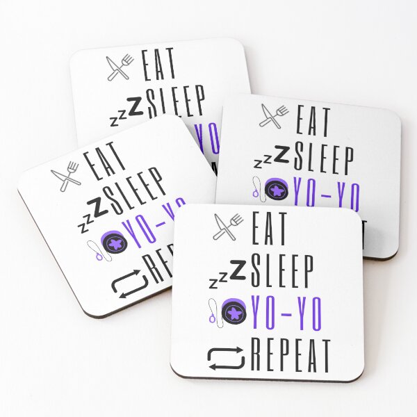 Item preview, Eat Sleep YoYo Repeat Funny T-shirt men gift women gift designed and sold by InnovantDesigns.