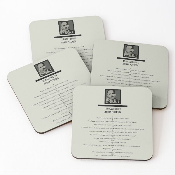 Item preview, Jordan Peterson 12 Rules For Life designed and sold by paperpark.