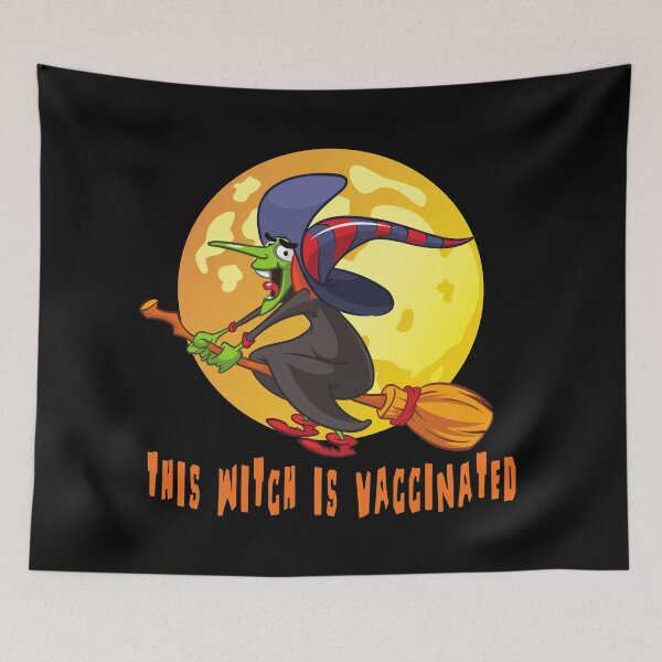 Item preview, This Witch Is Vaccinated|Vaccinated Witch designed and sold by yousseftalat2.