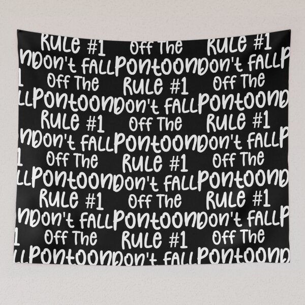 Item preview, Rule #1 don't fall off the pontoon - Sailing Sailor Sarcastic Funny Hilarious Present For Mom, Dad , Girlfriend Or Boyfriend designed and sold by Aymanclothings.