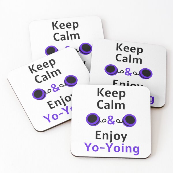 Item preview, Keep Calm and Enjoy Yo-Yoing Funny T-shirt men gift women gift designed and sold by InnovantDesigns.