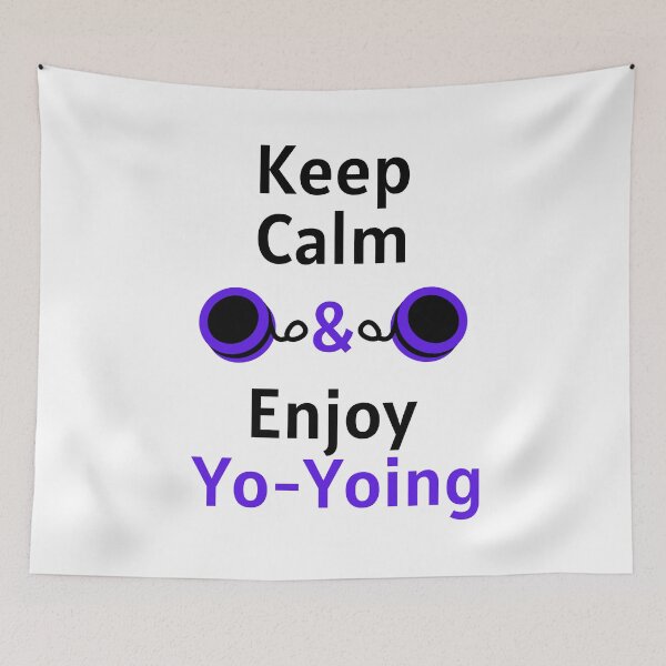 Item preview, Keep Calm and Enjoy Yo-Yoing Funny T-shirt men gift women gift designed and sold by InnovantDesigns.